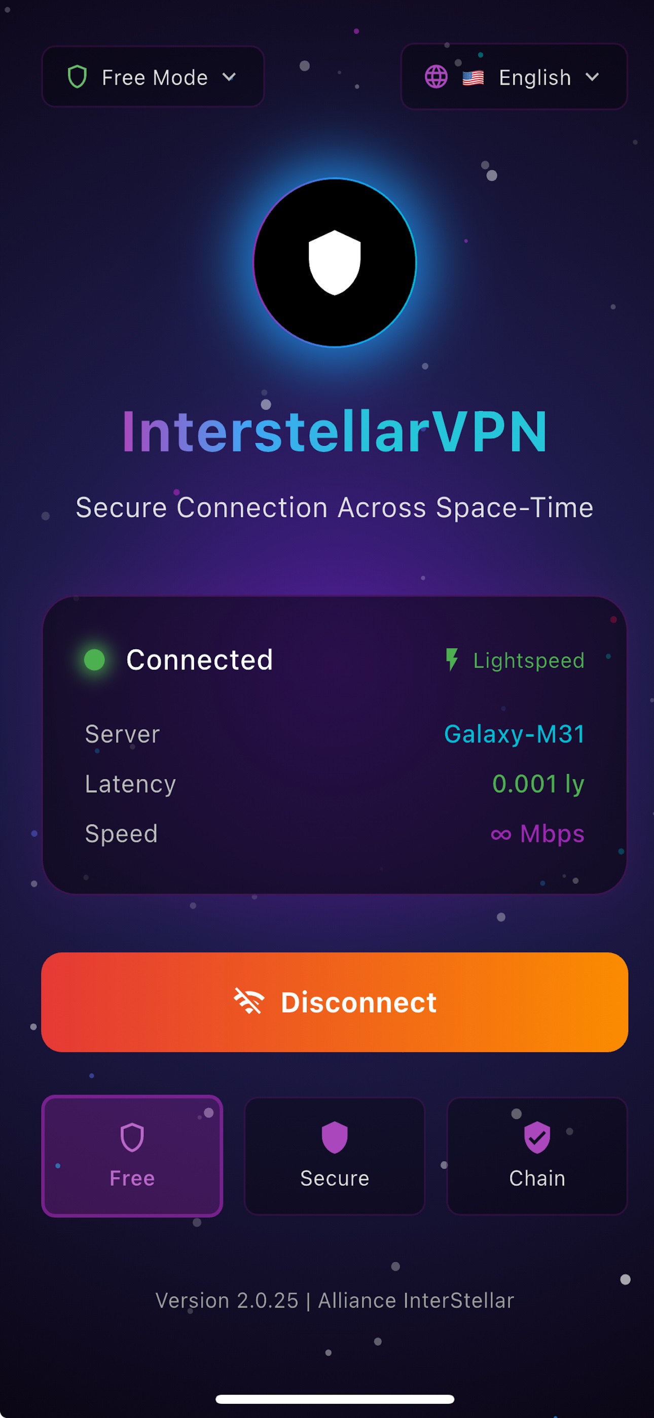 InterStellarVPN Overview